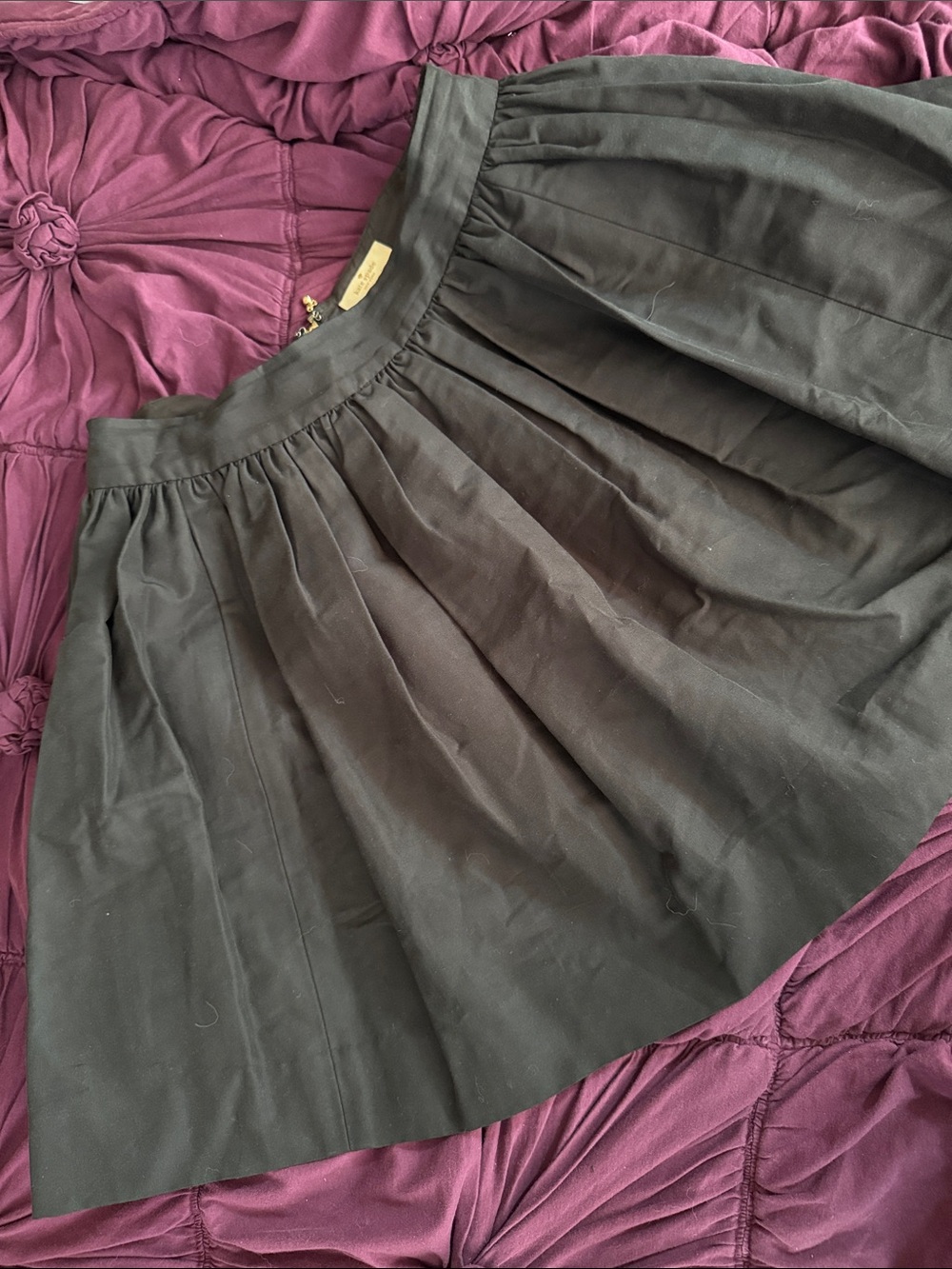 kate spade Black Pleated Circle Skirt - Skirt the Rules - Picture 1 of 5